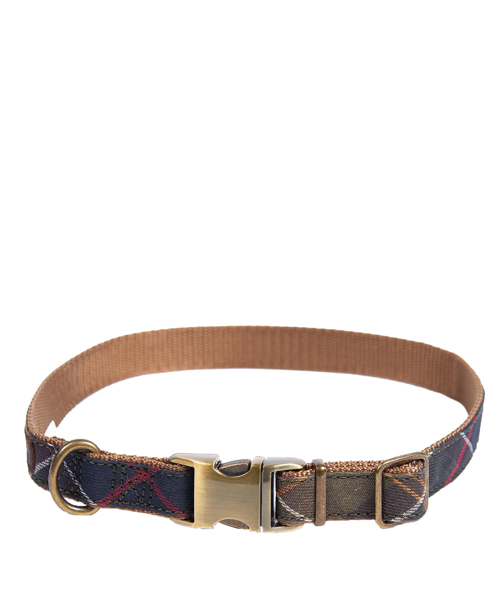 Barbour classic shops tartan dog collar