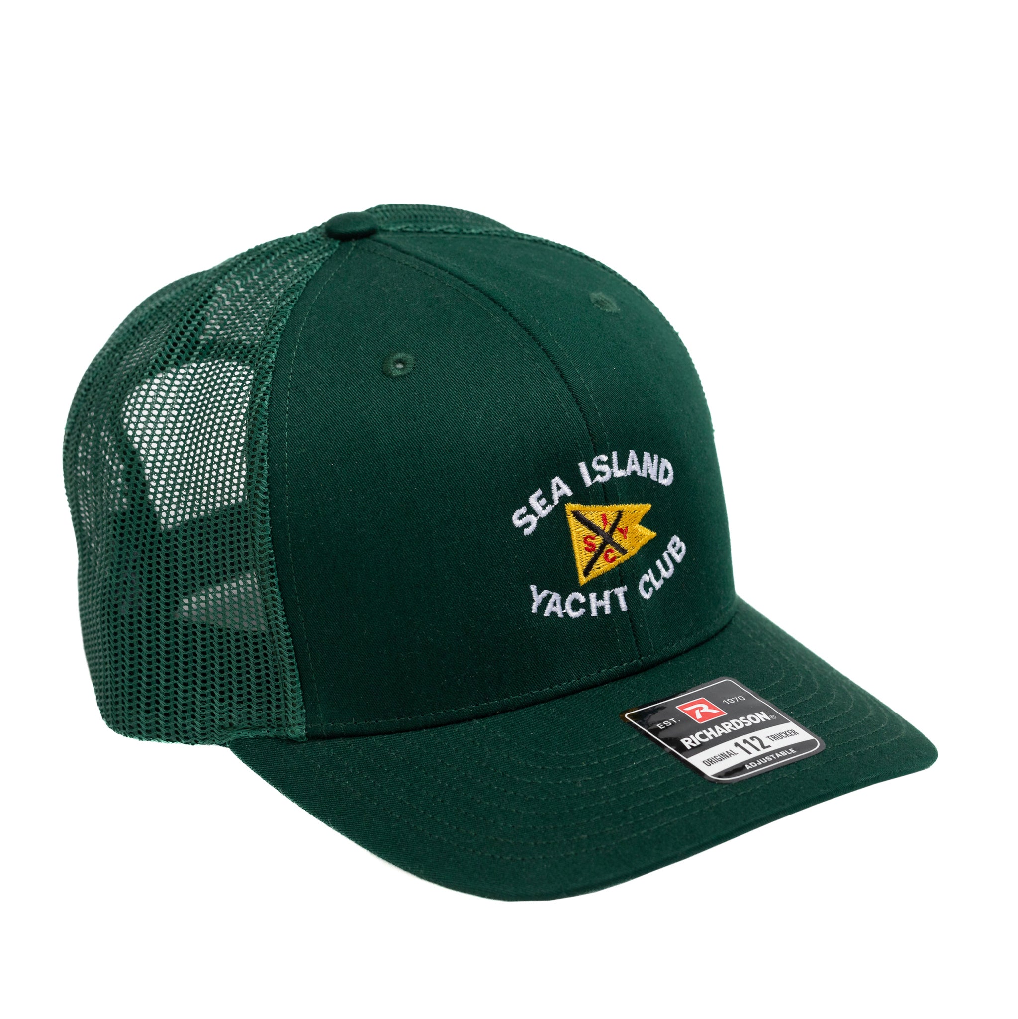 Chapeau Visière Adulte Sea Island – Coton Vert – Taille Unique – Neuf Sans étiquette